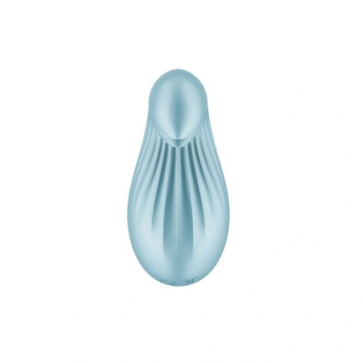 Satisfyer Dipping Delight - akkus csikló vibrátor (kék)