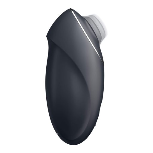 Satisfyer Tap & Climax 1 - 2in1 csiklóizgató és vibrátor (fekete)