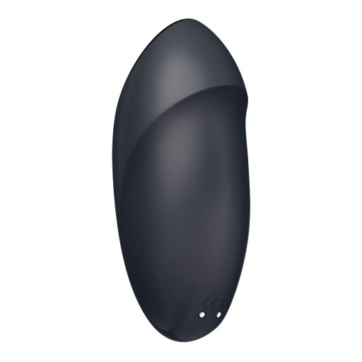 Satisfyer Tap & Climax 1 - 2in1 csiklóizgató és vibrátor (fekete)