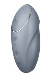 Satisfyer Tap & Climax 1 - 2in1 csikló vibrátor (szürke)