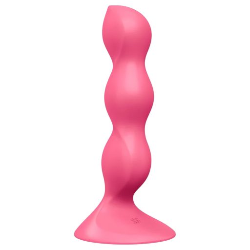 Satisfyer Triple Ball-R - gyöngyös análvibrátor (pink)