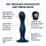 Satisfyer Double Ball-R - súlyozott dildó (kék)
