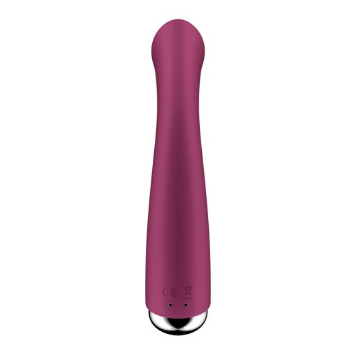 Satisfyer Spinning G-Spot 1 - forgó fejes G-pont vibrátor (piros)
