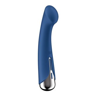  Satisfyer Spinning G-Spot 1 - forgó fejes G-pont vibrátor (kék)