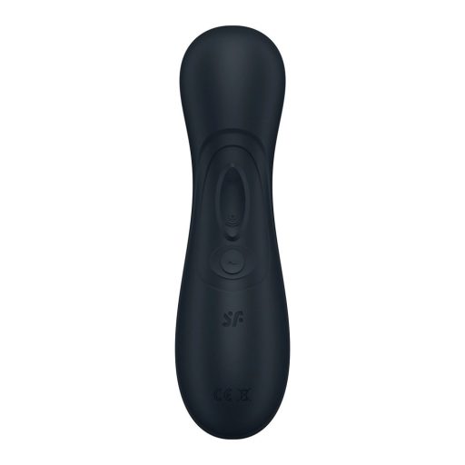 Satisfyer Pro2 Gen3 - okos léghullámos csiklóizgató (sötét szürke)