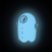 Satisfyer Glowing Ghost - világító léghullámos csiklóizgató (fehér)