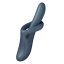 Satisfyer Heat Flex 4 - melegítő csiklókaros vibrátor (szürke)