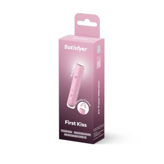 Satisfyer First Kiss - léghullámos csiklóizgató (pink)