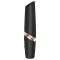 Satisfyer Perfect Kiss - rúzs vibrátor (fekete)