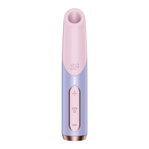Satisfyer Bold Kiss - léghullámos rúzs vibrátor (rózsaszín)