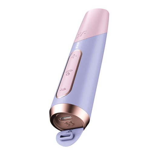 Satisfyer Bold Kiss - léghullámos rúzs vibrátor (rózsaszín)