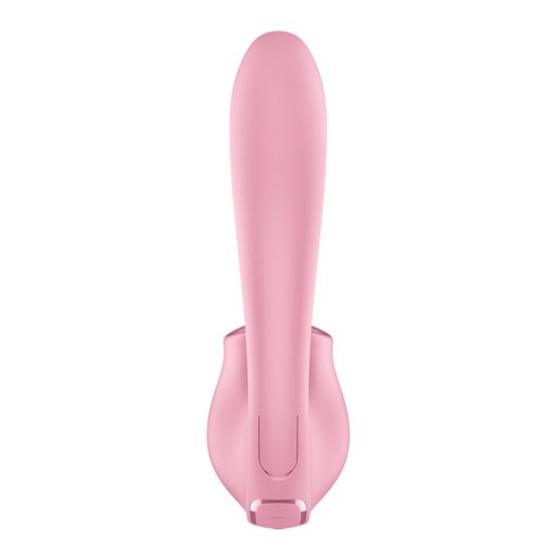Satisfyer Tongue Genius - Nyelves csiklóizgató és G-pontos vibrátor (Pink)
