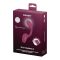 Satisfyer G for Goddess 2 - Csiklóizgató és G-pontos vibrátor (Borvörös)