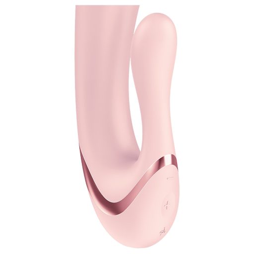 Satisfyer - Pearl Bunny 3 forgógyöngyös nyuszivibrátor (pink)