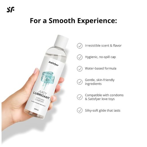 Satisfyer Juicy Cooling Comfort - hűsítő síkosító (300ml)