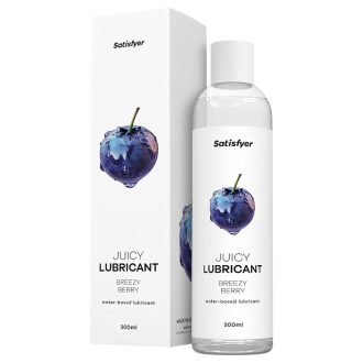   Satisfyer Juicy Breezy Berry - ízesített síkosító (300ml)