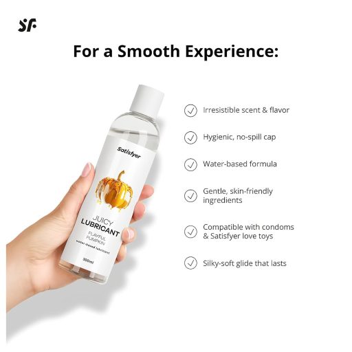 Satisfyer Juicy Playful Pumpkin - ízesített síkosító (300ml)