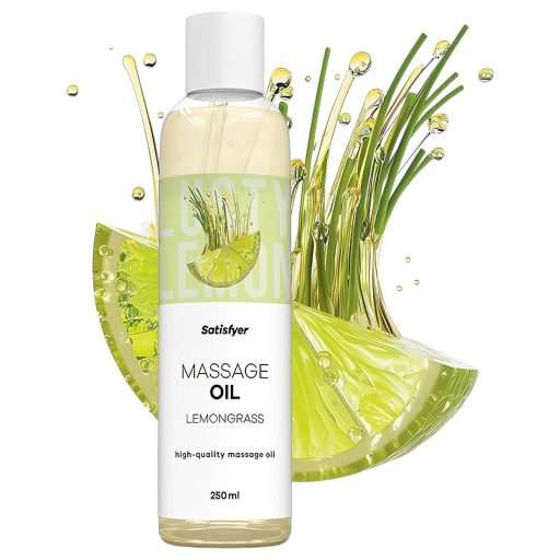 Satisfyer - citromfű illatú masszázsolaj (250ml)