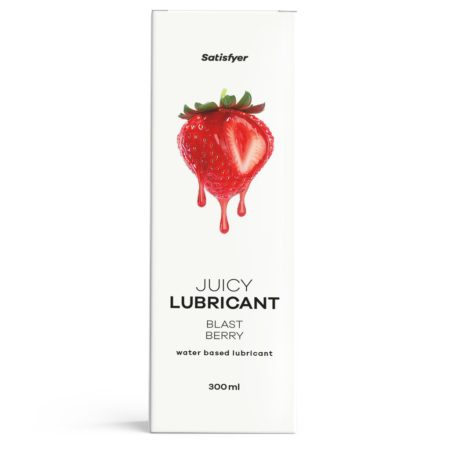 Satisfyer - ízesített síkosító - eper (300ml)