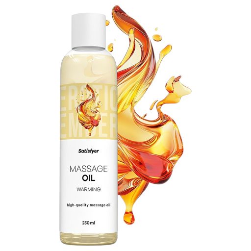 Satisfyer - melegítő hatású masszázsolaj (250ml)
