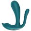 Satisfyer Top Secret+ - 3 ágú, hordható vibrátor (zöld)