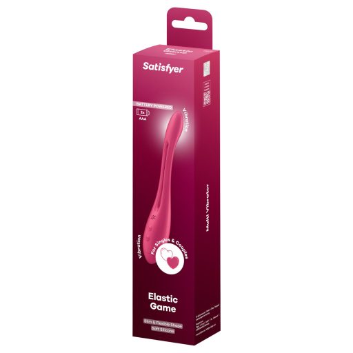 Satisfyer Elastic Game - flexibilis párvibrátor (pink)
