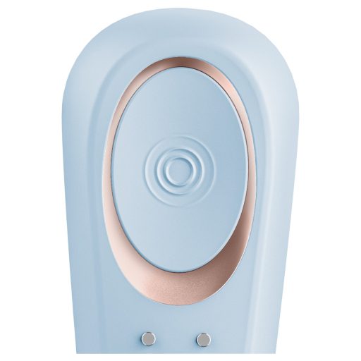 Satisfyer Double Classic - párvibrátor (kék)