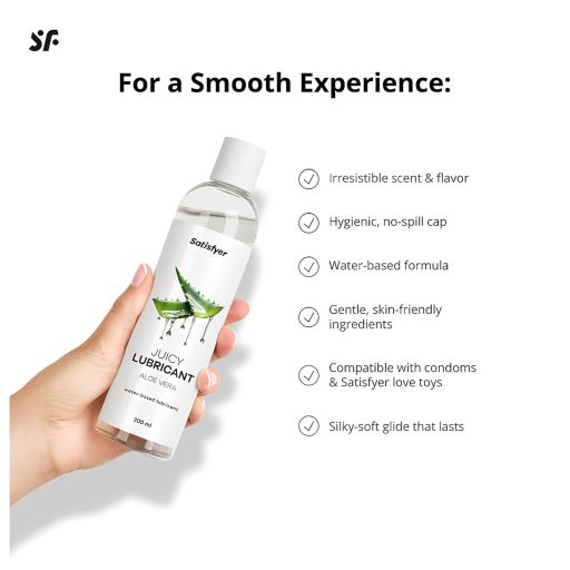 Satisfyer Juicy Aloe Vera - aloe verás síkosító (300ml)