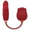 EIS Suck&Flip - nyelves lökő vibrátor (piros)