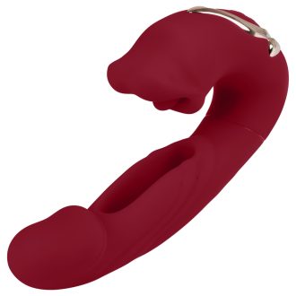   EIS Lick Monster - nyaló, tapogató G-pont vibrátor (piros)