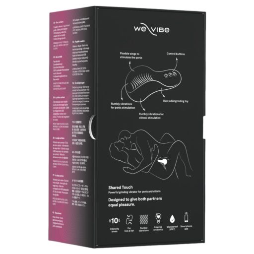We-Vibe Shared Touch - app-vezérelt okos párvibrátor (fekete)