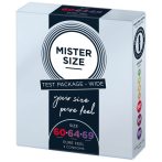 Mister Size óvszer - Tesztcsomag 60-64-69 mm (3 db)