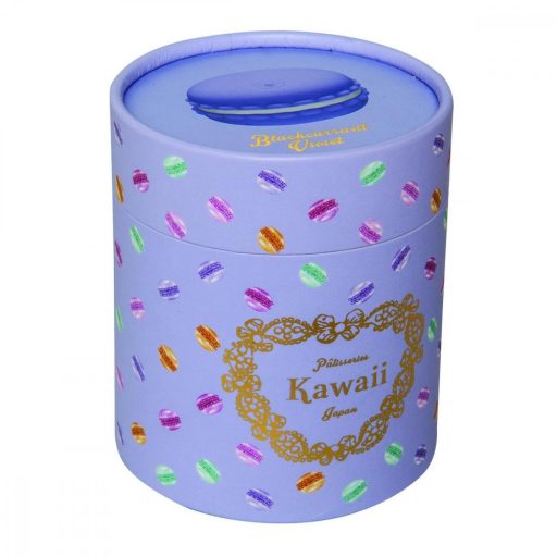 Kawaii Macaroon - akkus, vízálló csikló vibrátor (lila)