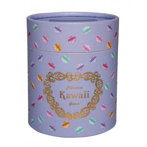 Kawaii Macaroon - akkus, vízálló csikló vibrátor (lila)