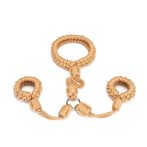 Bound You II Rope Collar to Wrist Cuffs Back Restraint