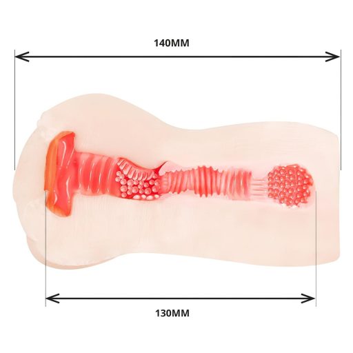 TAMASHII Continuous Orgasm - anime műpunci maszturbátor (natúr)