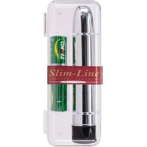 Slim-Line Ezüst színű vibrátor