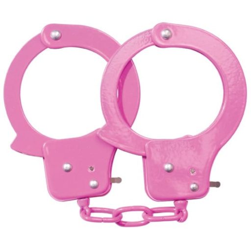 SEX EXTRA - METAL CUFFS PINK