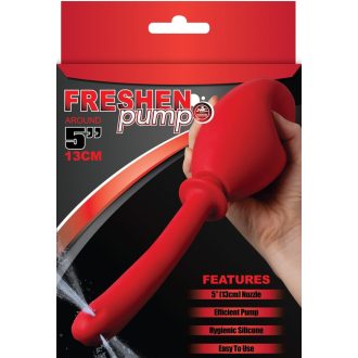 FRESHEN PUMP piros intim zuhany (13cm)