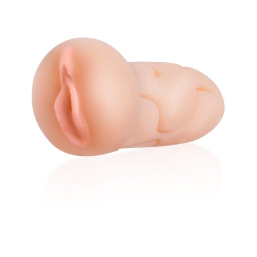 EASY JOB - SAMANTHA Vibráló élethű műpunci (Natúr)