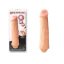 REAL SEDUCER Flexible Vibrating Dong 8 inch - Élethű vibrátor - 20 cm (Bőrszínű)