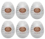 TENGA Egg Silky II - maszturbációs tojás (6db)