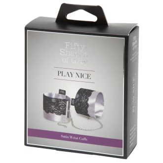 A szürke ötven árnyalata - szatén bilincs (ezüst)