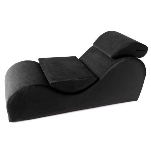 Liberator Esse Lounger - variálható tantra fotel (fekete)