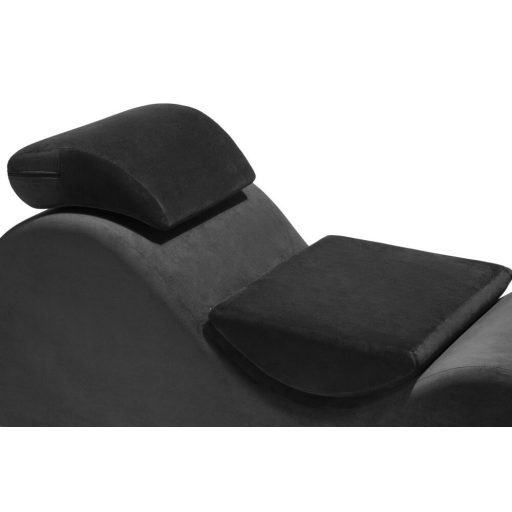 Liberator Esse Lounger - variálható tantra fotel (fekete)