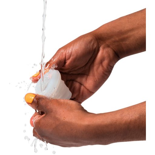 ROMP Mosh - flexibilis utazó maszturbátor (átlátszó)