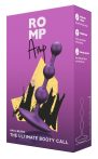 ROMP Amp - gyöngyös anál dildó (lila)