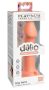   Dillio Big Hero - tapadókorongos szilikon dildó (17cm) - narancs