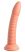 Dillio Wild Thing - barázdált dildó (19cm) - narancs