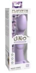   Dillio Super Eight - tapadókorong szilikon dildó (21cm) - lila